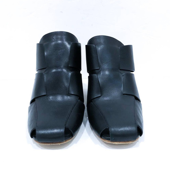 Donald Pliner Lilia Mule Block Heel Slip On Shoes - Picture 4 of 9